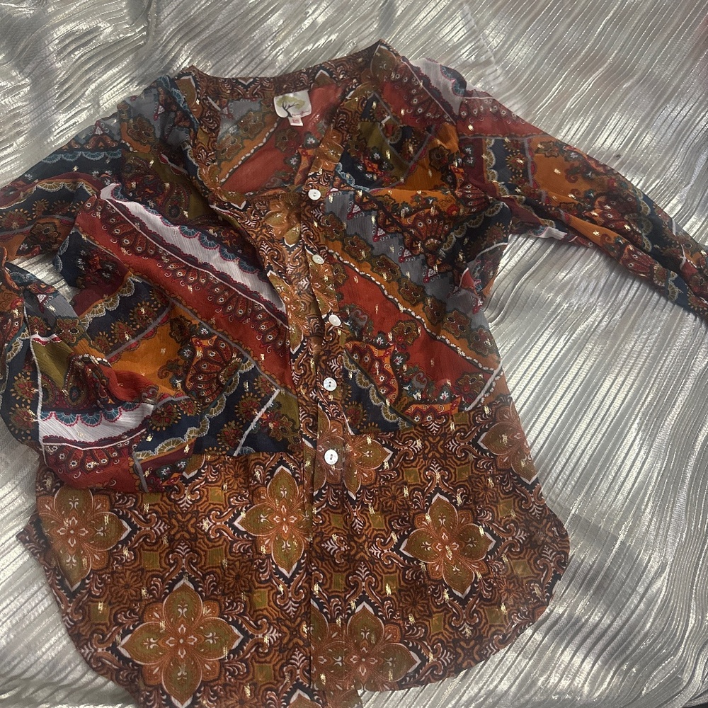 Women’s multicolored blouse